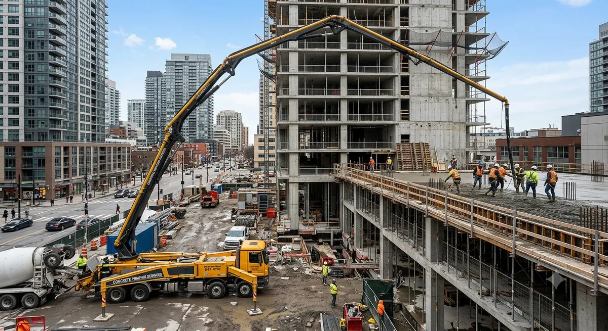 ¿Cuándo necesito bombeo de concreto en mi obra?