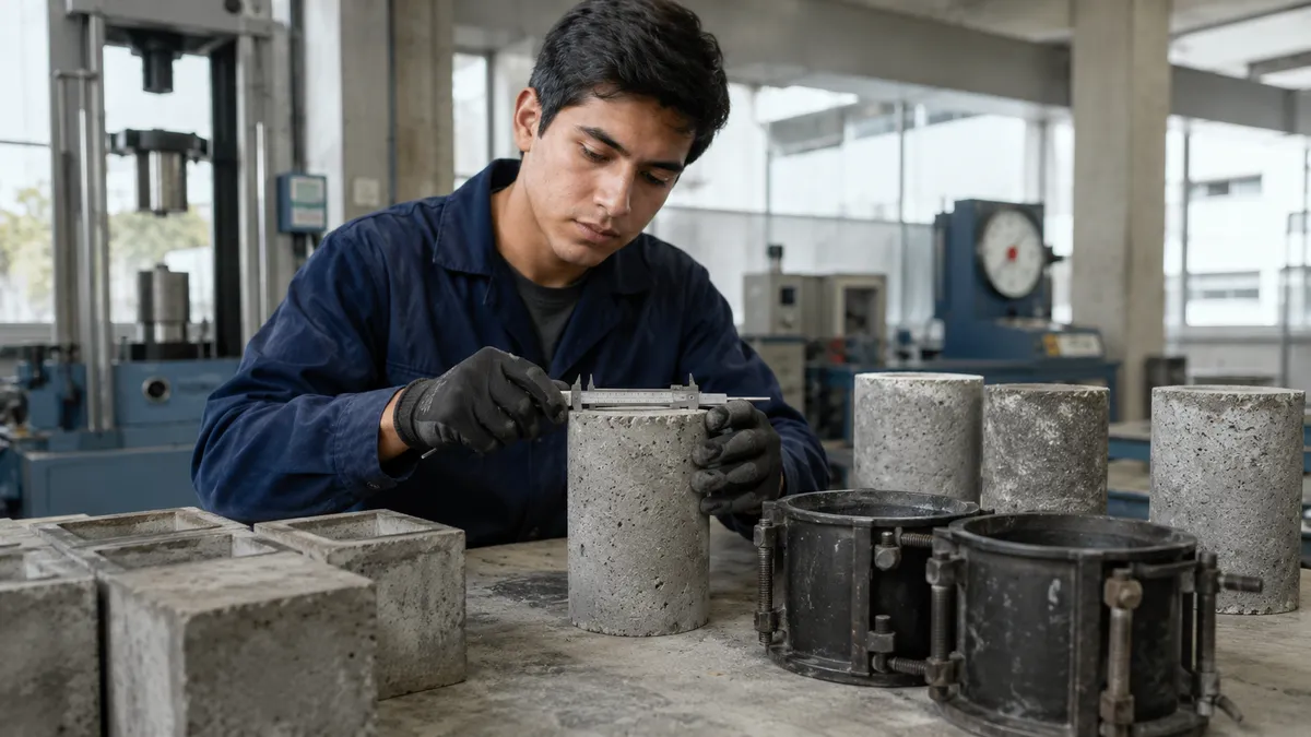 Tabla de resistencias del concreto: f'c, MPa y PSI